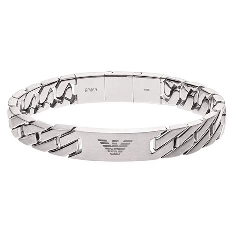 fake armani mens earrings|emporio Armani men's bracelet.